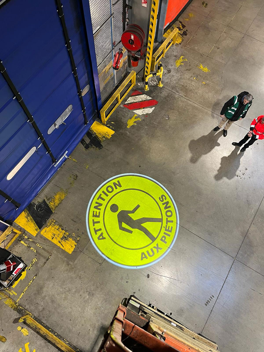 Installation de projecteurs de signaux virtuels image 6