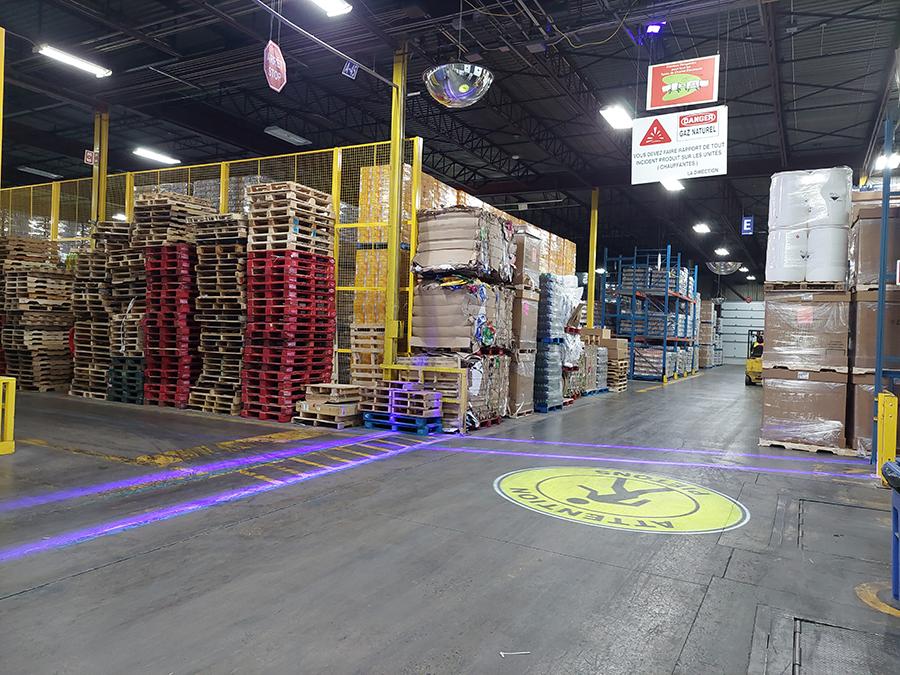 Installation de projecteurs de signaux virtuels image 5