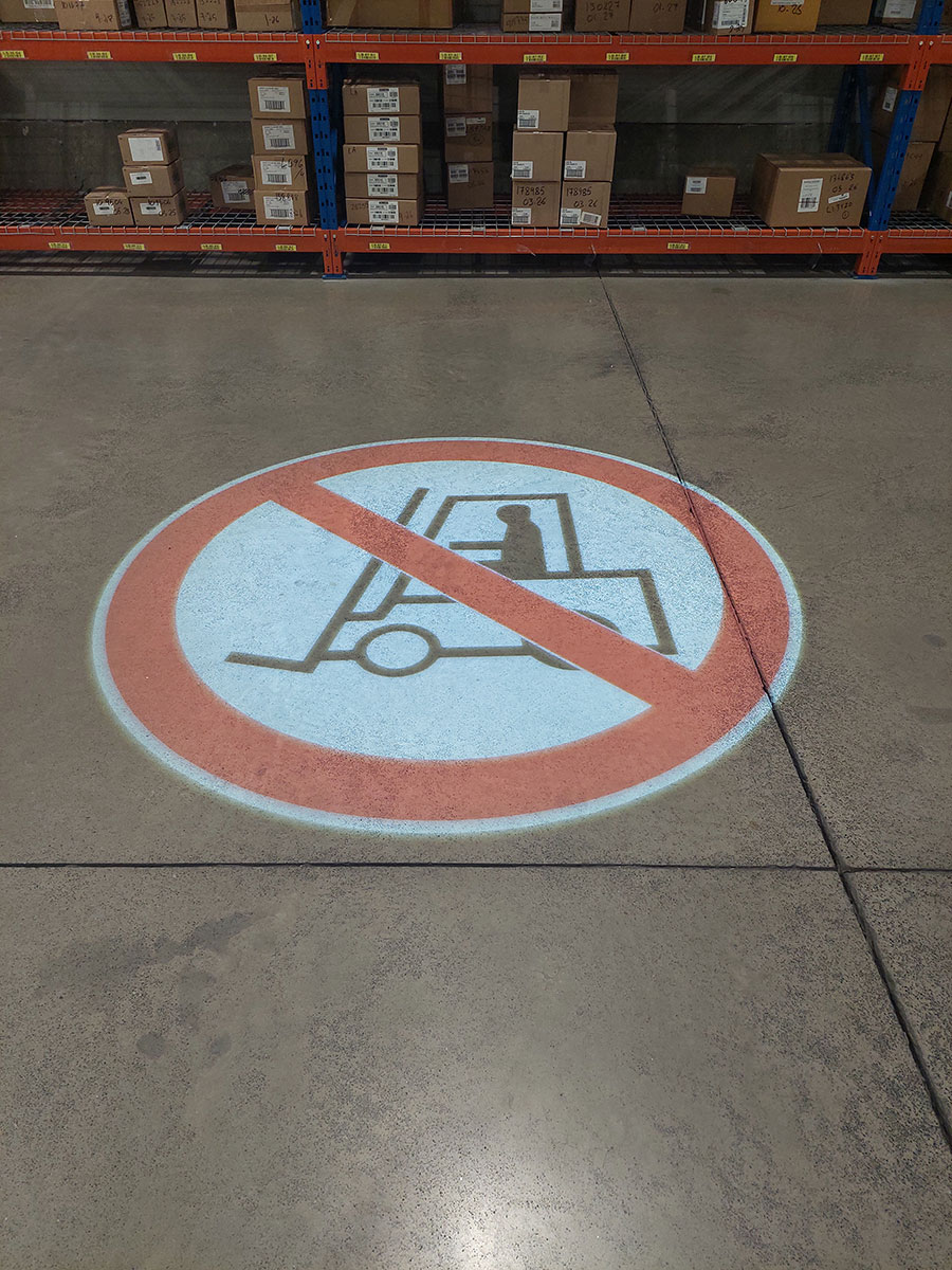 Projecteur de signe virtuel image 2