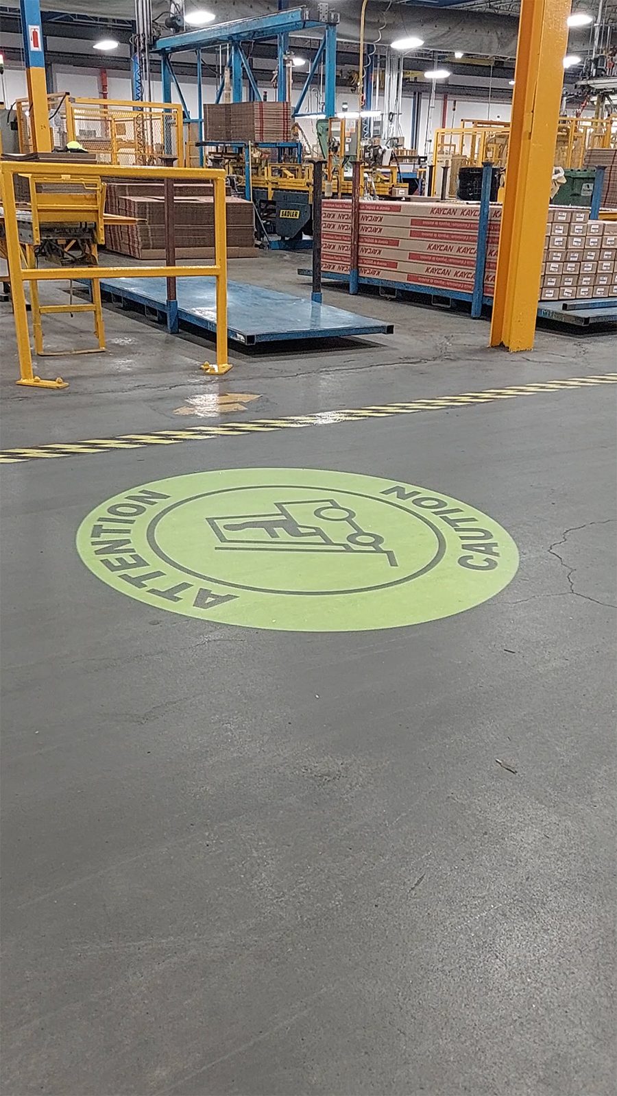 Installation de projecteurs de signaux virtuels image 4