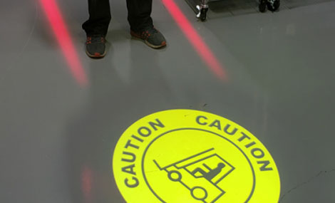 Installation de projecteurs de signaux virtuels image 2