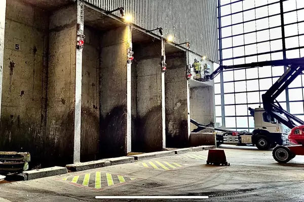Signalisation lumineuse au sol Suez image 2